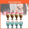 Mermaid Makeup Brush With Fish Scale Design For Face And Foundation Application