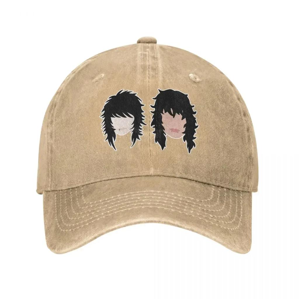 Johnnie Guilbert And Jake Webber Trucker Hat Distressed Washed Dad Hat Punk Music Outdoor All Seasons Travel Adjustable Fit Cap