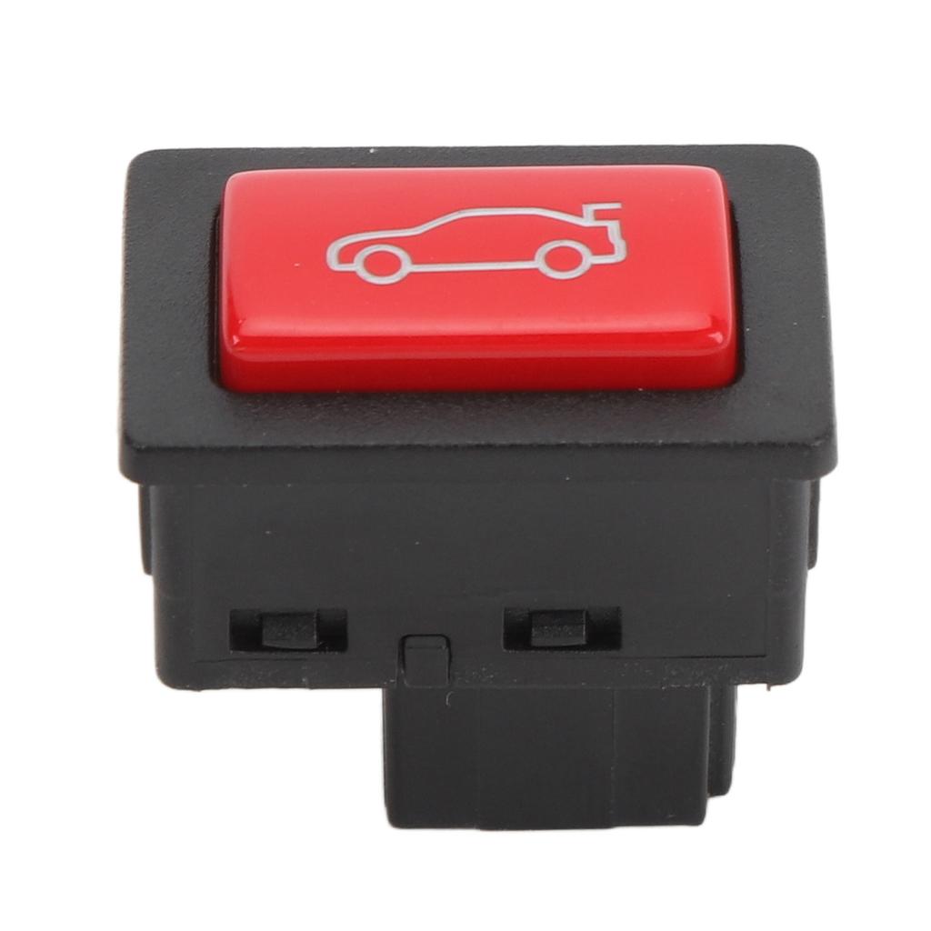 Rear Trunk Release Switch Button Fast Response Long Life ABS Tailgate Open Switch Button for 1 2 3 4