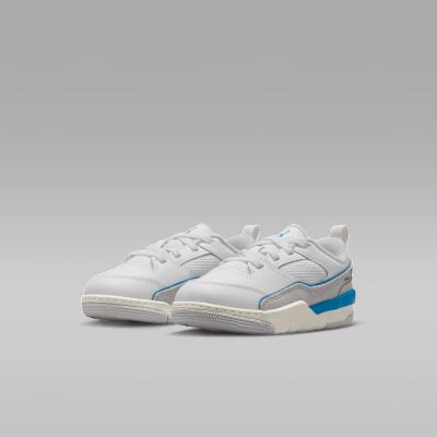 Jordan Flight Court White Photo Blue (PS)