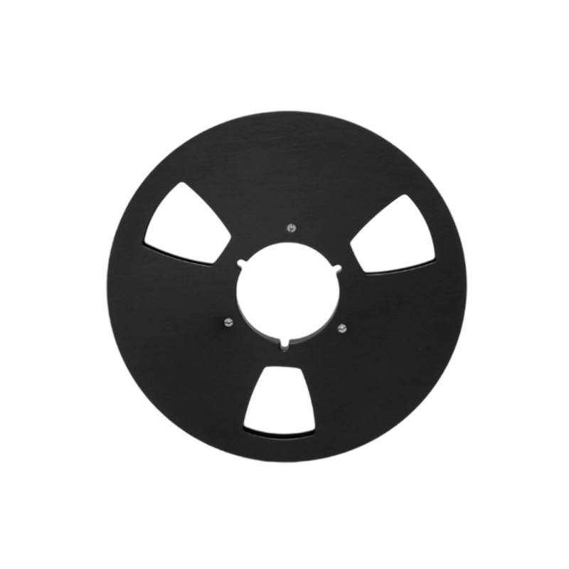 10.5Inch Aluminum Empty TapeReel Empty Take UpReel toReel Tape Hubs For 1/4Inch Audios Tape Studio Equipment