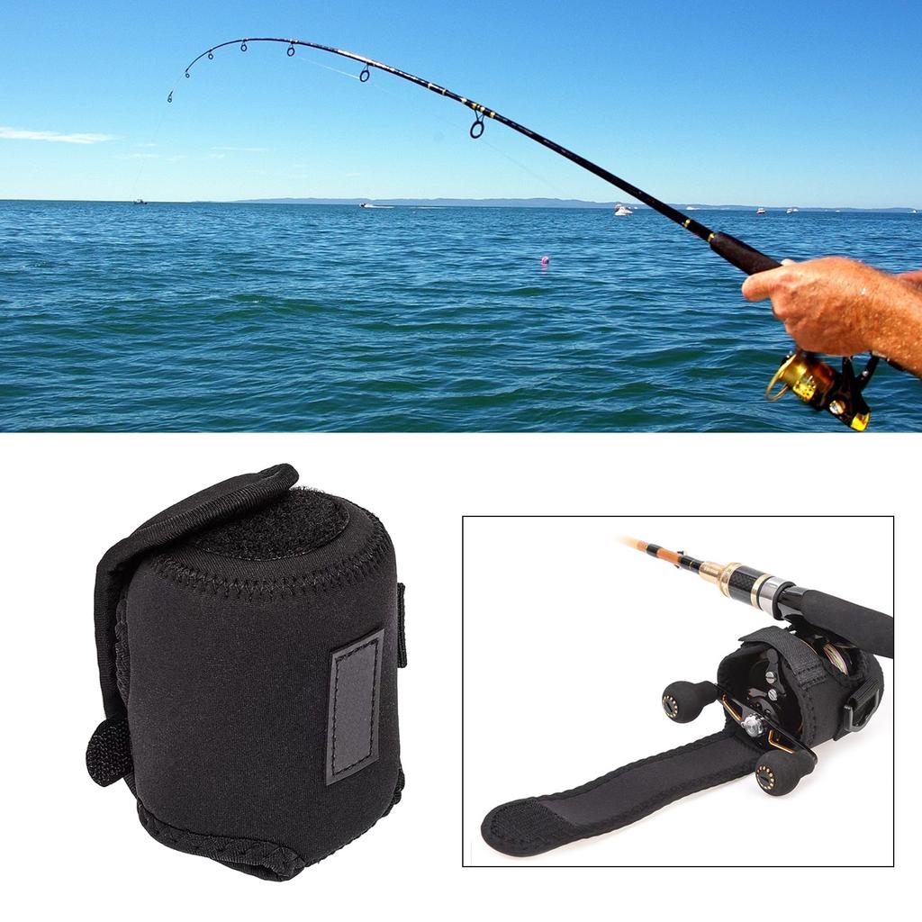 Fishing Reel Protective Case Cover Spinning Reel Storage Bag Spinning Wheel Protector Trolling Reel Protective Cover