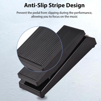 Guitar Stereo Volume Pedal Playing Accessories Great Applicability Musical Instrument Supplies for