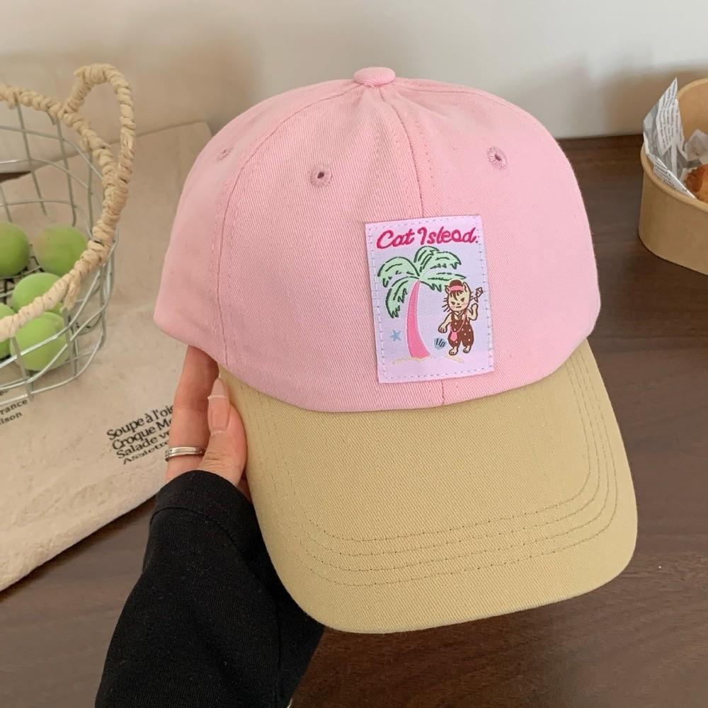 Embroidery Baseball Hat Spring Summer Snapback Cap Trendy Peaked Cap  Teenagers