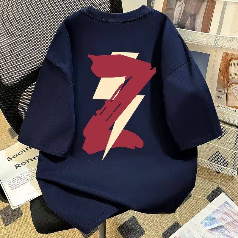 Personalized Lightning Casual Tshirt Mens and Womens Luxury Brand Top S