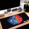 1PC Custom Name Music Fire Ice Mouse pad, keyboard and mouse desk pad, for computer notebook  Birthday Gift For Any Room Or Office