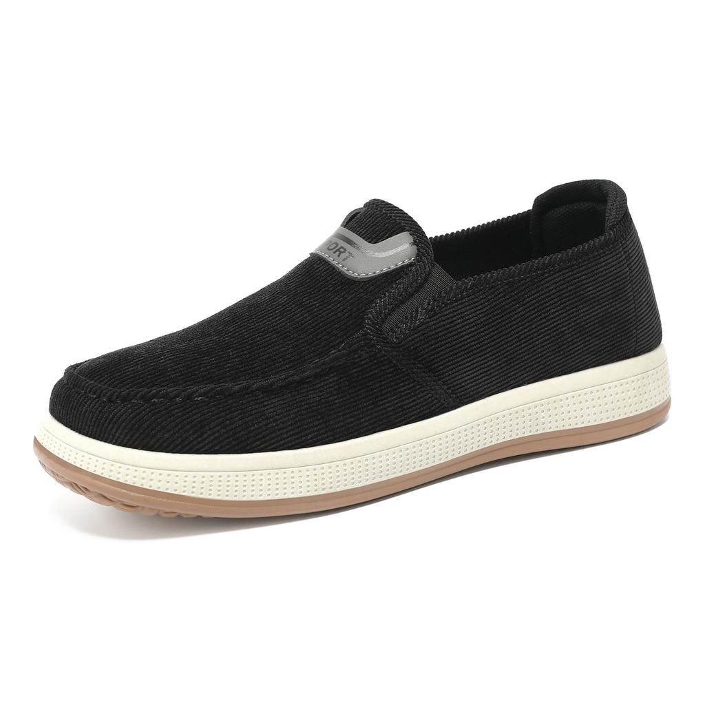 Shoes men's casual shoes lazy shoes versatile single shoes soft-soled fly-woven shoes shallow mouth men's shoes breathable mesh shoes