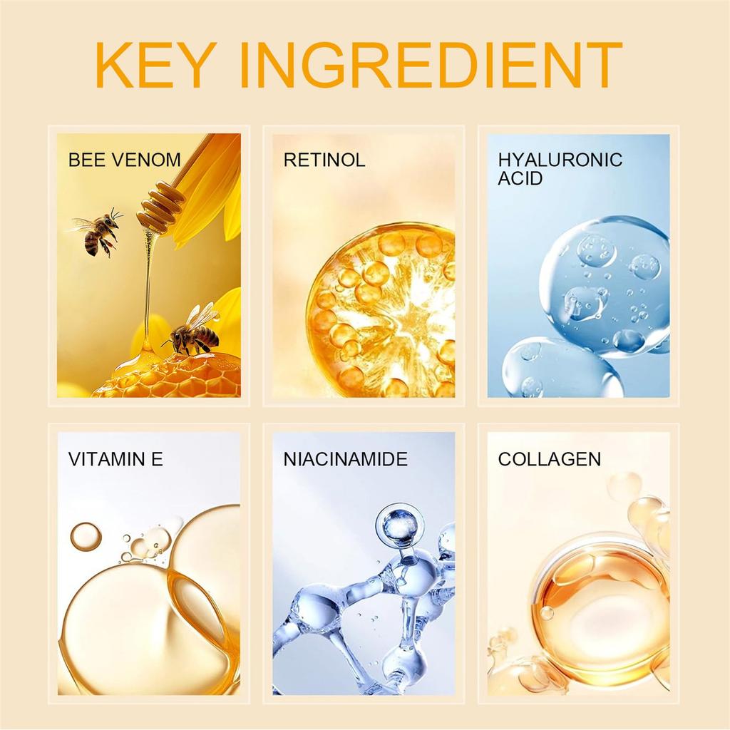 Bienenserum Feuchtigkeitsspendende Straffende Creme 60g VE Multi-Nährstoffserum Hebt Und Strafft Die Haut