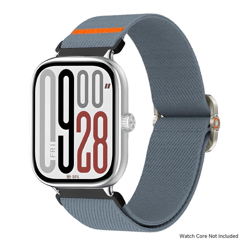 Elastic Nylon Band For Xiaomi Watch Miband 9/8 Pro Braided Sport Strap For Redmi Watch 6 5 4 Smartwatch Bracelet Accessories