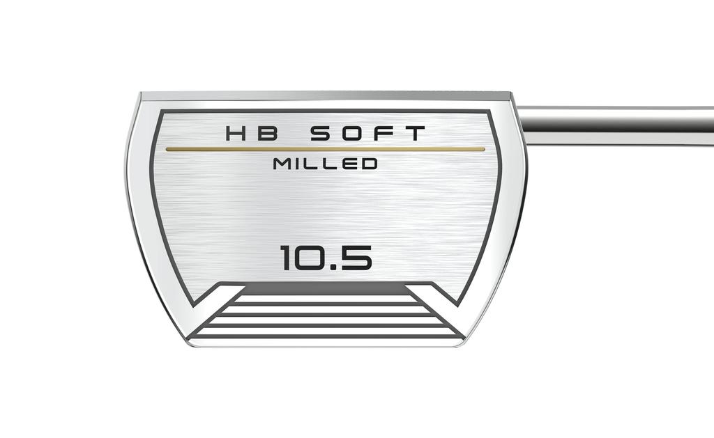 DUNLOP Cleveland GOLF Putter HB SOFT MILLED PUTTER Prawy Loft 3 stopnie 2022 Model Srebrny #10.5C Męski Kąt