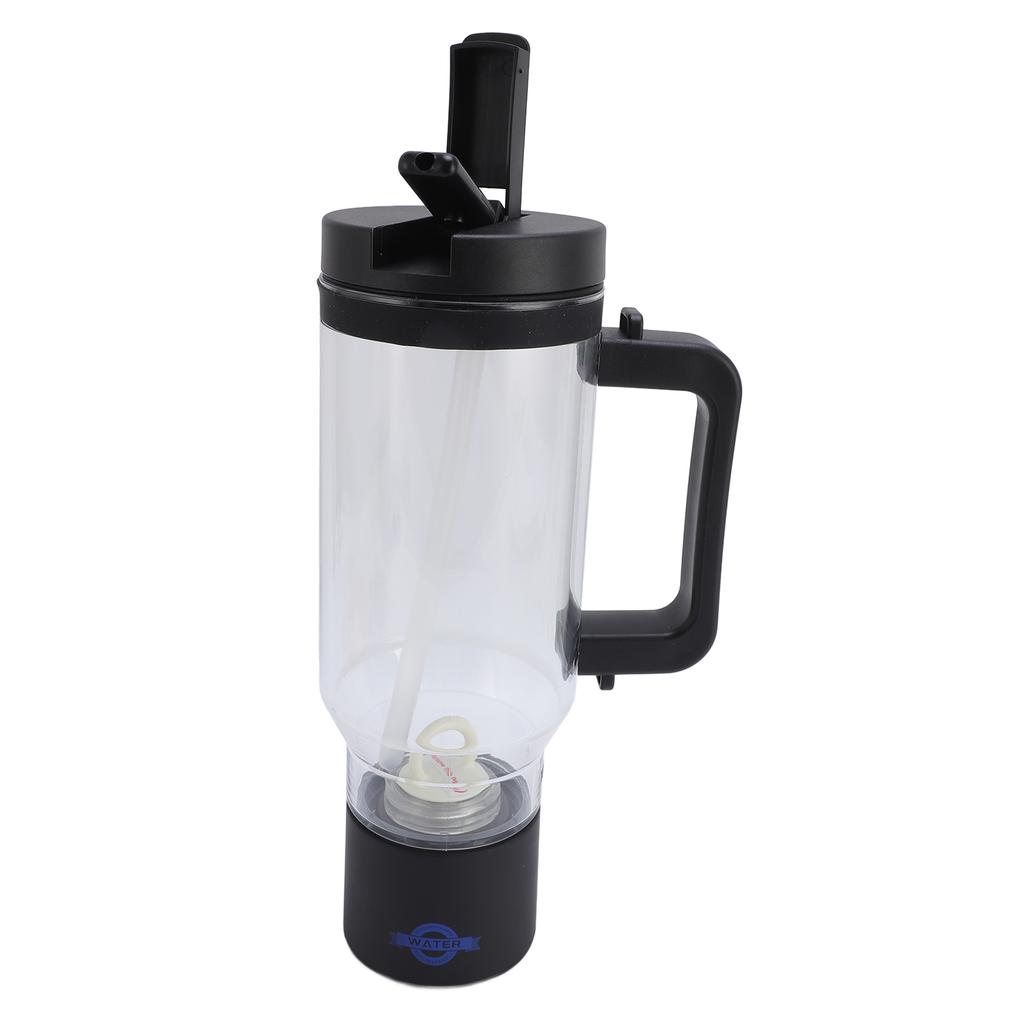 Hydrogen Water Bottle Generator 1000ML Capacity 5V USB Portable Hydrogen Water Machine with Strap Straw for Outdoor