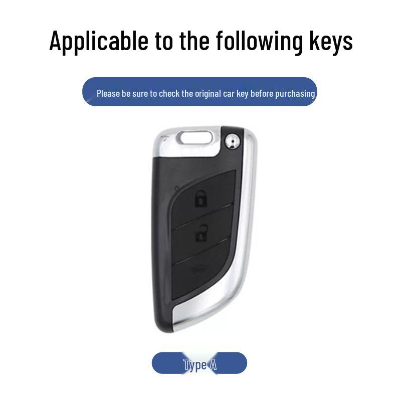 Lifan X50/X60/X80 Full Coverage Metal Key Case with Buckle – Multi-functional Car Accessory