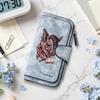 Gothic Boar Pattern Long Wallet Forever Design Fashionable Multi Card Slot Purse