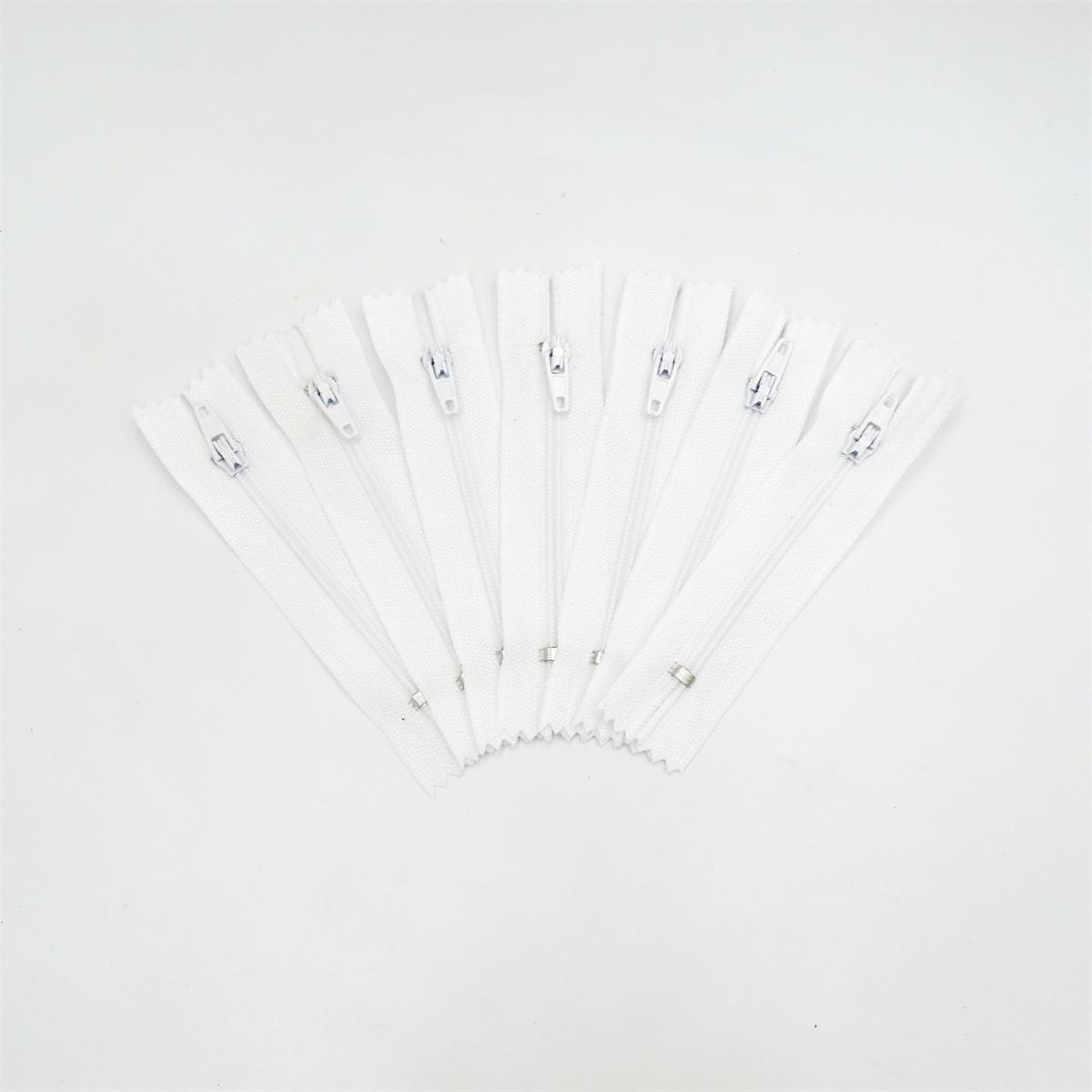 10 stuks 3 inch-24 inch (7,5 cm - 60 cm) Nylon Spiraal Ritsen voor Naaier Naaiwerk Ambachten Nylon Ritsen Bulk 20 Kleuren 15cm