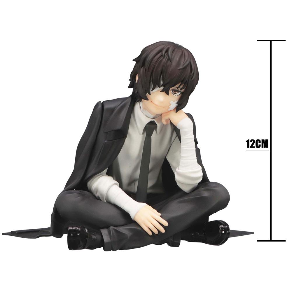 Japan Anime figures BSD Figurine Dazai Osamu Nakahara Chuuya Noodles Press action figure PVC Model Collection Toy Christmas Gift