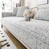 Four Seasons Universal Sofa Cushion Chenier Non-Slip Cushion New Simple Modern Living Room Leather Sofa Cover Cover