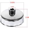 For BMW& Volvo Heavy Duty 86Mm 16 Flutes Oil Filter Wrench Cup Tool For N20 N26 N51 N52 N54 N55 N63 N74 S55 S63 Engines