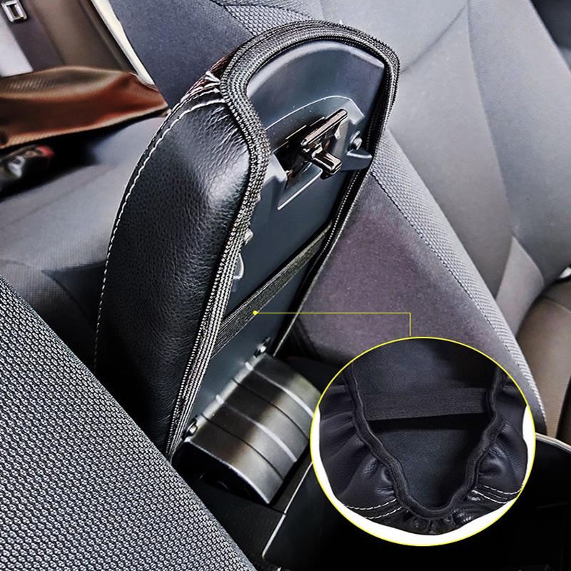 Automobilio porankio kilimėlis Centrinė konsolė porankio apsauga, pagalvėlė porankiai, laikymo dėžutės dangčio padėklas PU, skirtas Toyota Corolla Cross XG10 2024+