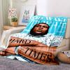 HOT Rod Wave 3D Print Rapper Star Soft Plush Blanket,Flannel Throw Blanket for Living Room Bedroom Picnic Bed Sofa Cover