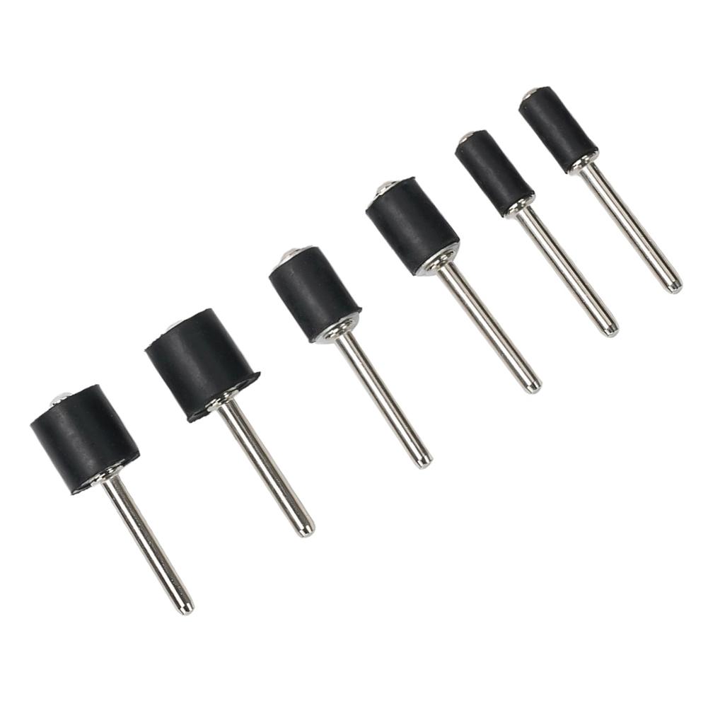 Sanding Mandrels 1/8 Inch Shank 6.35/9.5/12.7mm Circle Drill