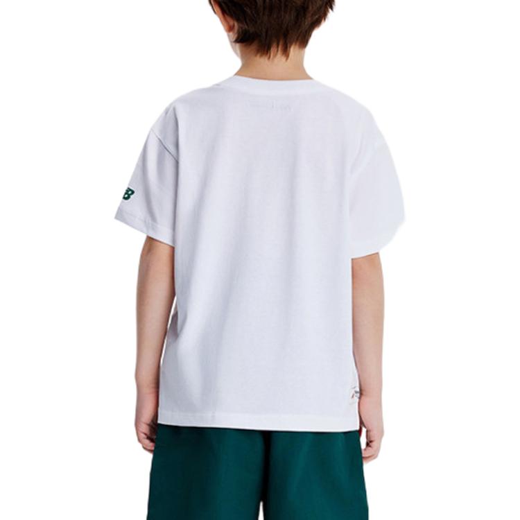 New Balance T Shirt White Children Aged 3 7 Years Old 7EE2E043-10