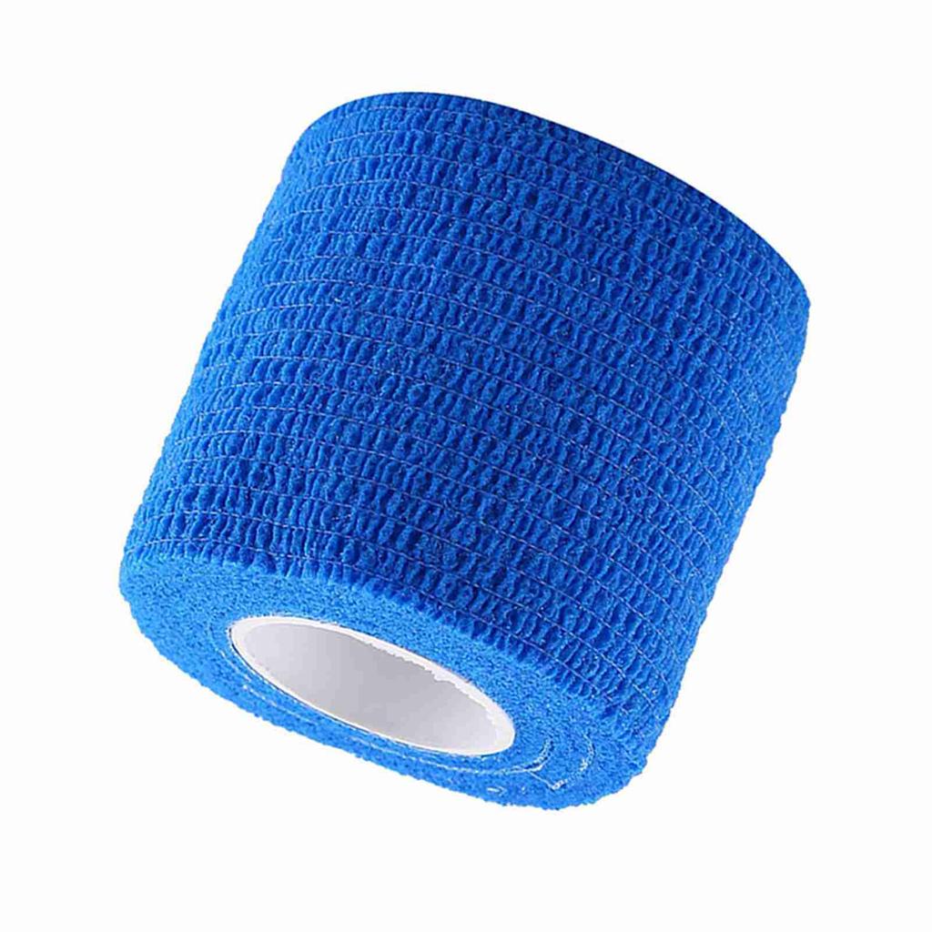 5 Rolls Celsiusset Waterproof Self Adhesive Bandage Tape Finger Joints Wrap Sports Care(Green)