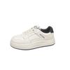 Little White Shoes Women's Spring and Autumn 2025 New Thick Baseplate Shoes Versatile Small Height Increase Casual Sports Muffin Shoes