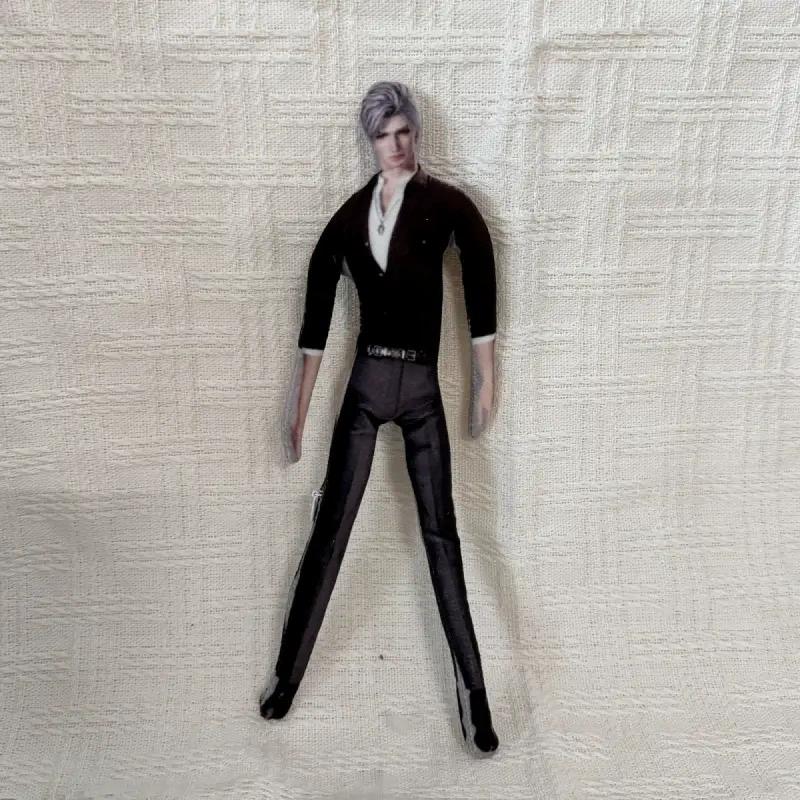 Costume Play Figure Love And Deepspace Lemurian Sea God Wire Skeleton Figure Slender Twistable Animation Design Plush-Filled Figures Present