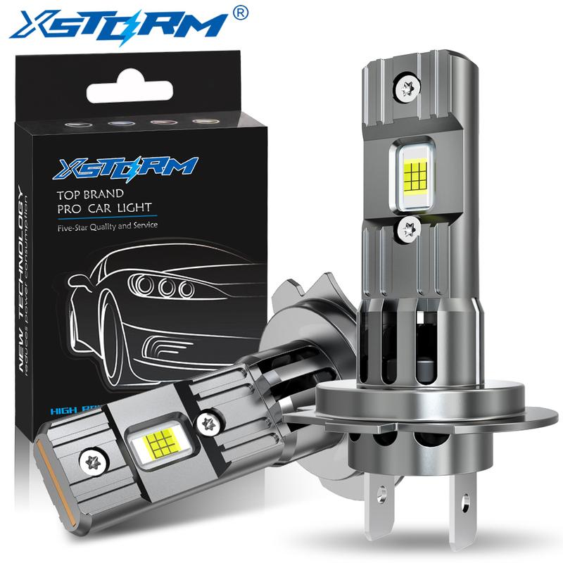 

XSTORM H7 LED Headlight Kit Mini Bulb 100W 25000LM 6000K CSP for Car Headlamp 12V White Auto Fog Lamps H7 Led Turbo Automobile H7