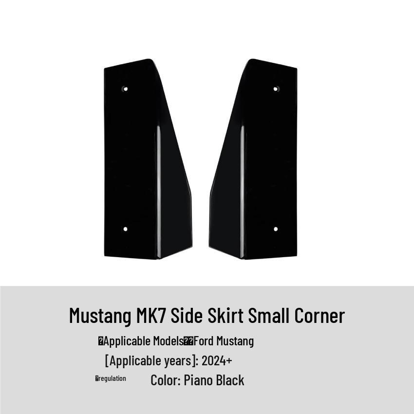 

Ford Mustang MK7 2024+ Side Skirt Corner Spoiler Trim