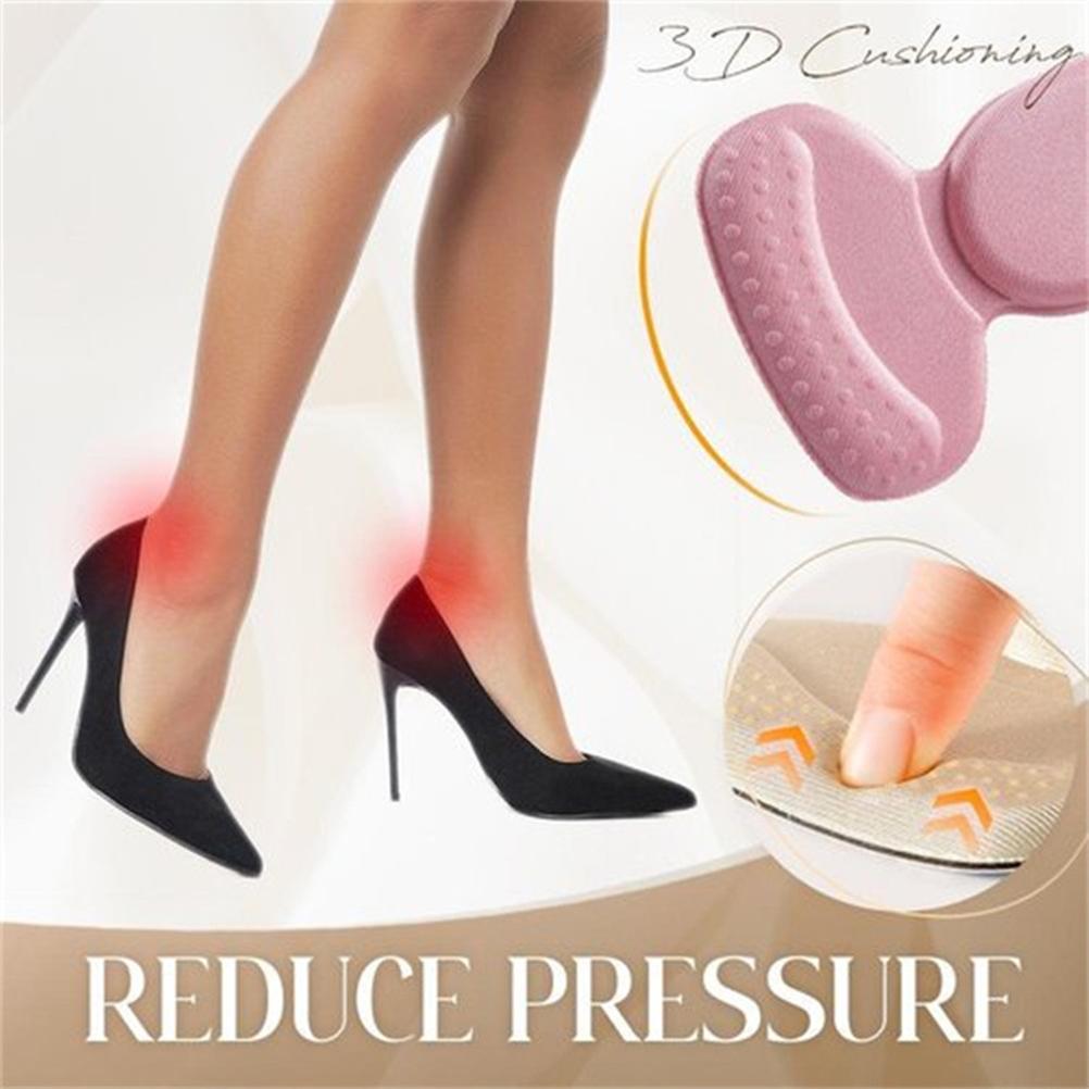 2 Pair Heels Cushioning Pads Invisible Heel Grips for Women s Shoes Heel Protectors Heel Grips Sponge Heel Cushion Pads