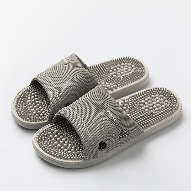 Men's Non-Slip Massage Slippers for Indoor & Outdoor Use - Summer Bathing Sandals