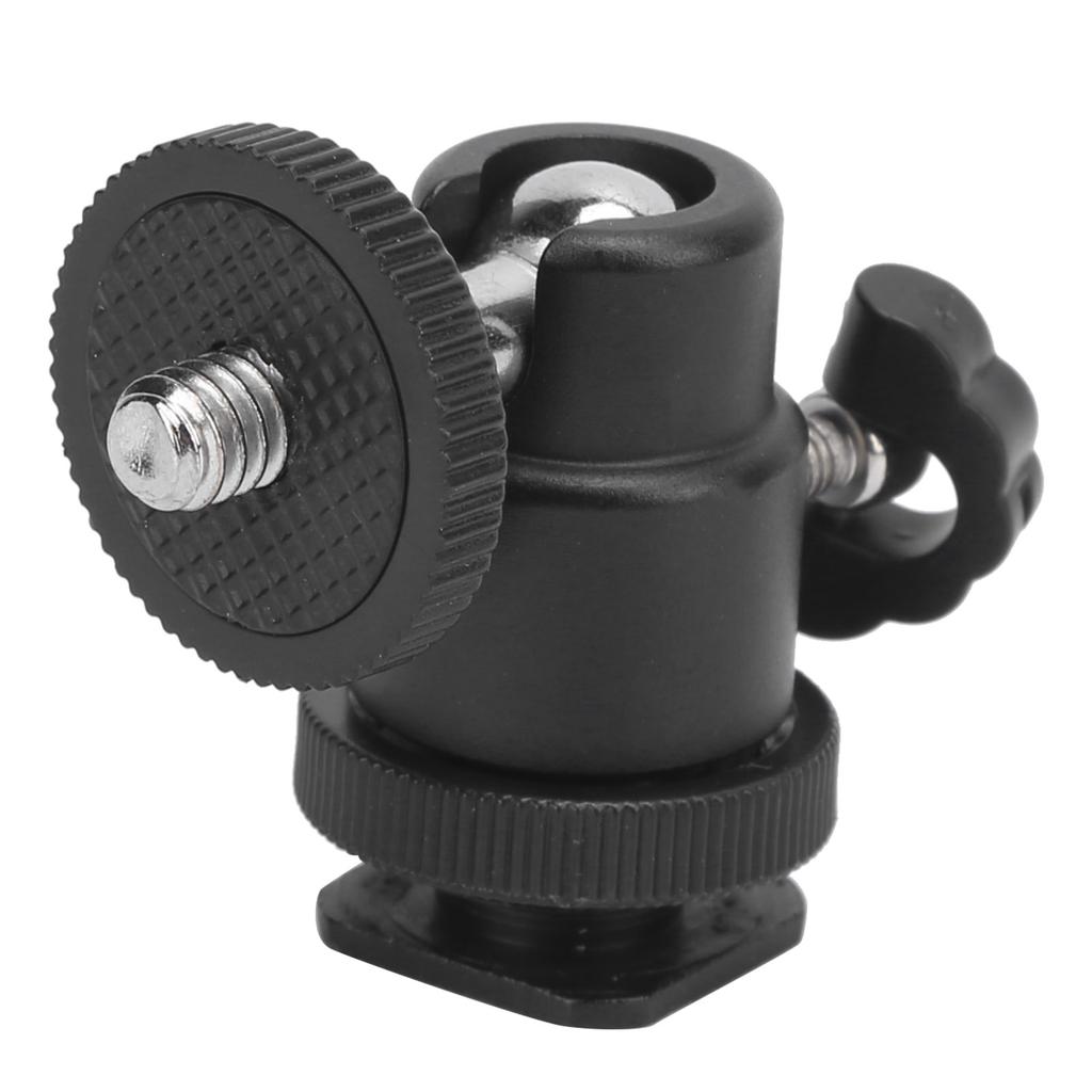 Mini Ball Head With 1 4 Inch Screws 90 Degrees Vertical Shooting Portable Metal Ball Head