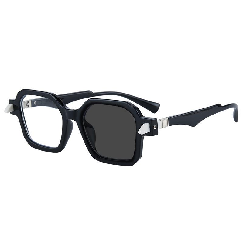 Square Oversized Photochromic Anti Blue Light Reading Glasses Women Men Wide Arms Eyeglasses Presbyopia Reading Glasses+0 To 6.0