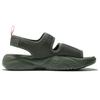 New FILA Thick Sole Velcro Green Korean Version Unisex Sandals 1SM01562D_207