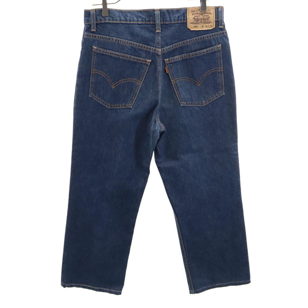 Levi's 90s 605 Orange Tab Old Denim Pants W34 Indigo Blue Jeans Men's Used