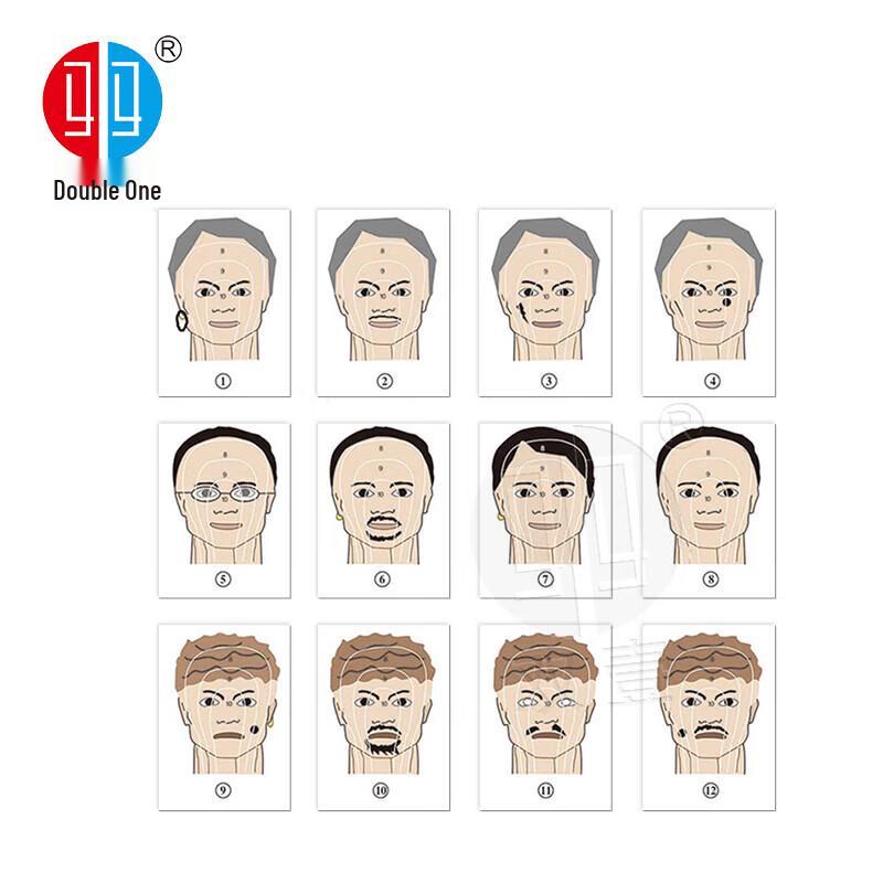 Human Silhouette Training Target Paper