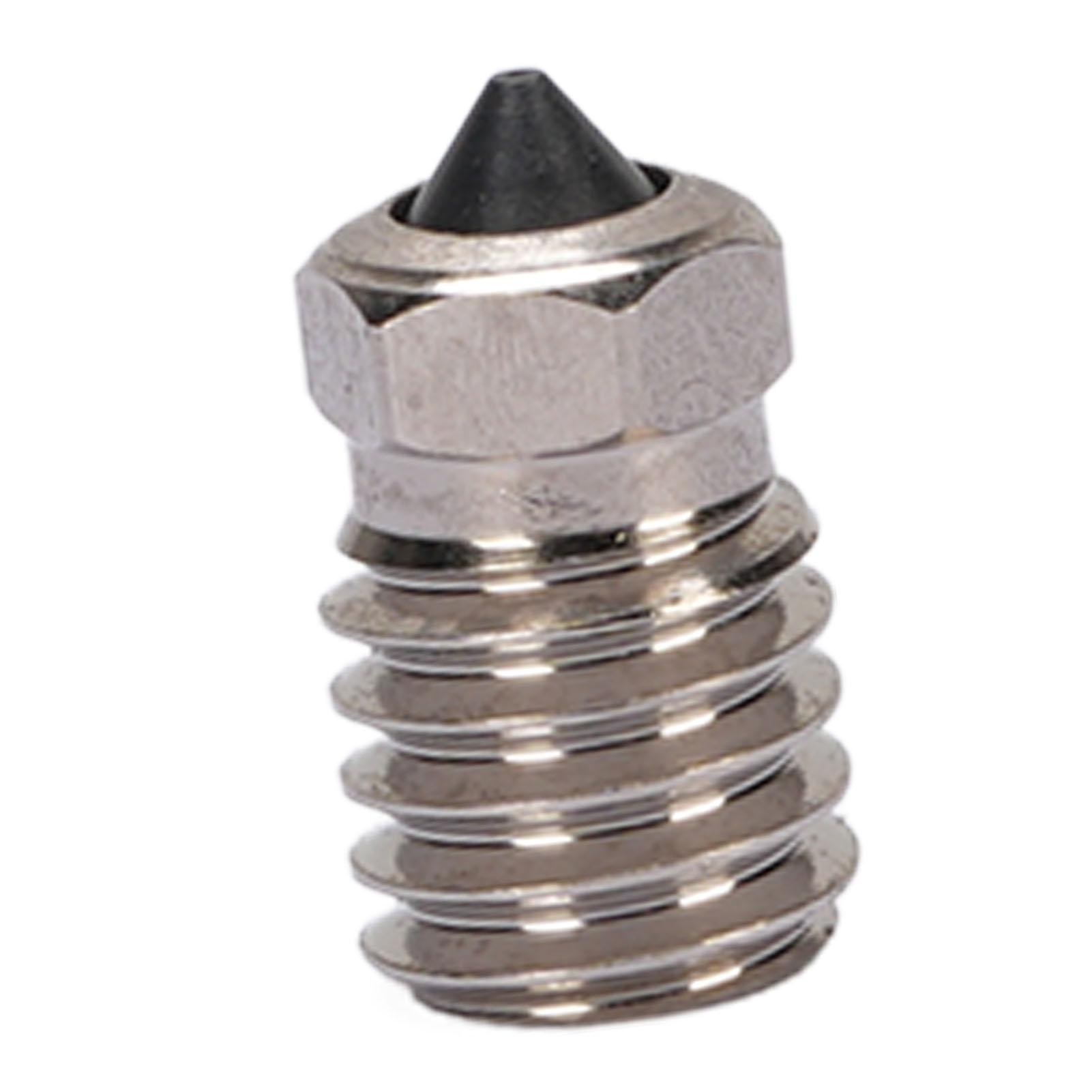 3PCS Extruder Hotend Nozzles High   Hardened Steel Nozzle Replacement for     3D Printer