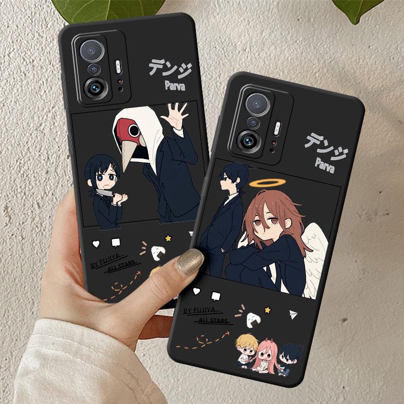 Silikon kılıf Samsung Galaxy S23 5g Not 20 Ultra 10 Artı 8 9 S21 S22 S20 S21 Karikatür Anime Testere Adam Kapak Kılıfları Funda