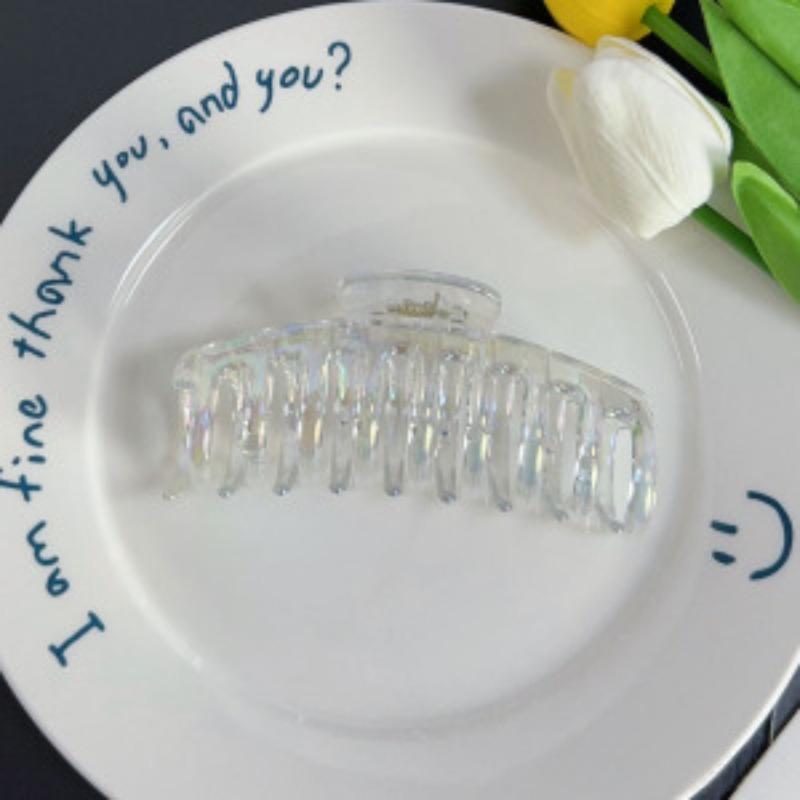 Mermaid Princess Hairpin Fashion Girl's Transparent Advanced Sense Dazzling Pearly Grab Clip Hair Clip Hair Accessories