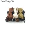 1 Paio di Lacci per Scarpe Cerati in Pelle Impermeabili Piatto Unisex per Stivali Lunghezza Laccio 60 80 100 120 140 160 180CM P3