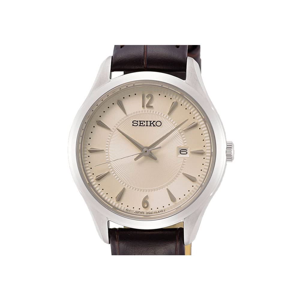 Seiko Noble Quartz Silver Dial Watch SUR427 Women's