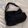 Vintage Workwear Women's Crossbody Canvas Shoulder Bag - Large Capacity Casual Tote