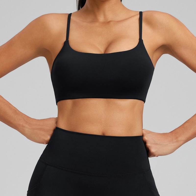 Womens Seamless Yoga Sports Set With Built-in Bra Pocket Skirt Outdoor Fitness Tennis Badminton