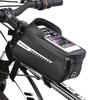 Bicycle Front Beam Bag Front Tube Cycling Bag Bicycle Waterproof Phone Case Holder Touchscreen Waterproof Saddle Bag Accessories
