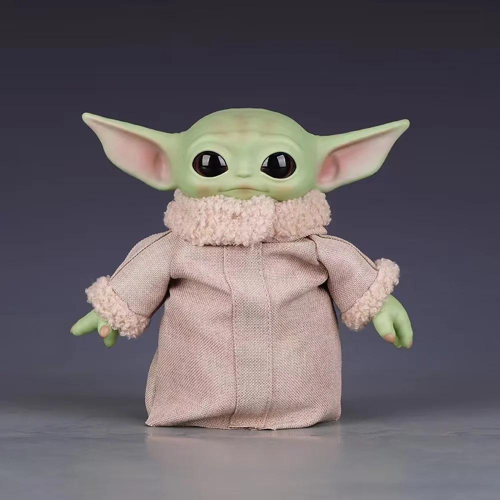 Звездные войны Мандалорец Малыш Йода Плюшевая игрушка 17 см