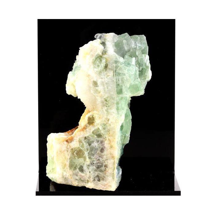 Pierres et Minéraux. Fluorite + Quartz. 2382.30 ct. Marsanges Mine, Langeac, France.