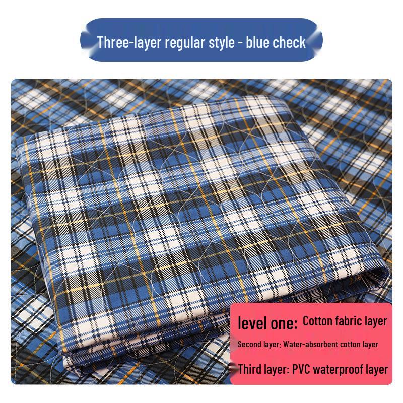 Waterproof, Washable Incontinence & Menstrual Pad - Extra Large, Non-Slip for Elderly or Bedridden Care