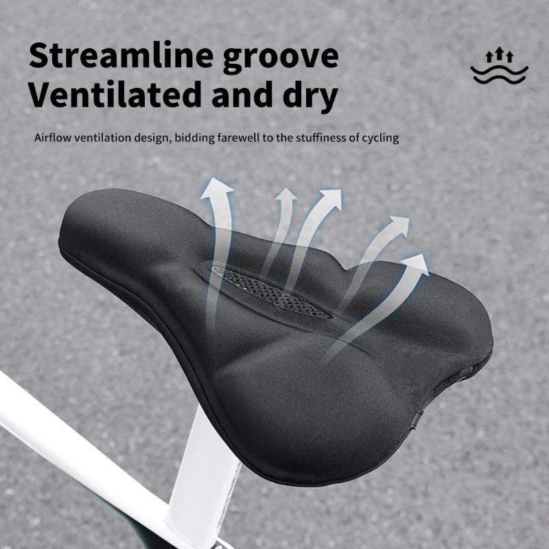 Thicken Bicycles Seat Cover Cushion Road Bike Cycling Saddles Comfortable Cycling Exercise Bike Seat Cushion Pad