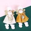 Christmas Plush Angel for Doll Tree Garland Christmas Decorations Party Hanging